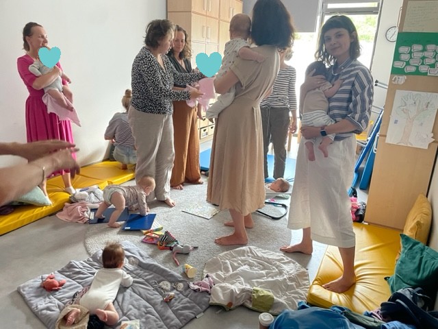 Pierwsza grupa wsparcia dla mam dobiegła końca